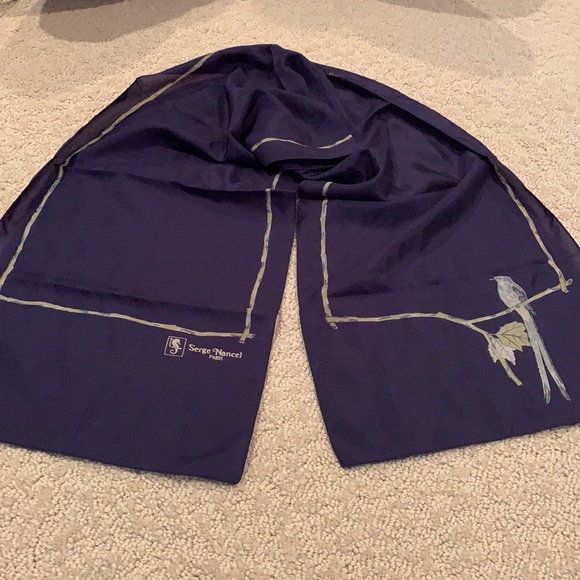 Vintage Serge Nancel Scarf - Picture 2 of 3